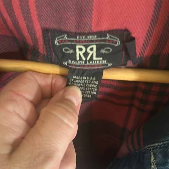 Vintage RARE authentic Ralph Lauren double RRL denim Conductors jacket unisex - Picture 2 of 3